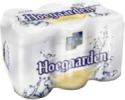 Promotie Hoegaarden Witbier set met 6 blikken van 33 cl